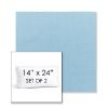 Picture of Canvas Air Blue | Set of 2 | 14" x 24" Sunbrella Boxed Outdoor Throw Pillows with Premium Inserts