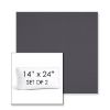 Picture of Canvas Ardoise | Set of 2 | 14" x 24" Sunbrella Boxed Outdoor Throw Pillows with Premium Inserts