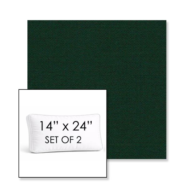 Picture of Canvas Pinea | Set of 2 | 14" x 24" Sunbrella Boxed Outdoor Throw Pillows with Premium Inserts