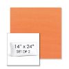 Picture of Canvas Tangerine | Set of 2 | 14" x 24" Sunbrella Boxed Outdoor Throw Pillows with Premium Inserts