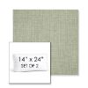 Picture of Cast Oasis | Set of 2 | 14" x 24" Sunbrella Boxed Outdoor Throw Pillows with Premium Inserts