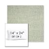 Picture of Chartres Mist | Set of 2 | 14" x 24" Sunbrella Boxed Outdoor Throw Pillows with Premium Inserts