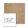 Picture of Crush Camel | Set of 2 | 14" x 24" Sunbrella Boxed Outdoor Throw Pillows with Premium Inserts