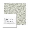 Picture of Exquisite Aloe | Set of 2 | 14" x 24" Sunbrella Boxed Outdoor Throw Pillows with Premium Inserts