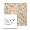 Picture of Flora Sunset | Set of 2 | 14" x 24" Sunbrella Boxed Outdoor Throw Pillows with Premium Inserts