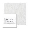 Picture of Improve White | Set of 2 | 14" x 24" Sunbrella Boxed Outdoor Throw Pillows with Premium Inserts
