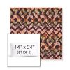 Picture of Inga Gypsy | Set of 2 | 14" x 24" Sunbrella Boxed Outdoor Throw Pillows with Premium Inserts