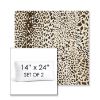 Picture of Instinct Espresso | Set of 2 | 14" x 24" Sunbrella Boxed Outdoor Throw Pillows with Premium Inserts