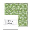 Picture of Jaipur Frame Chive | Set of 2 | 14" x 24" Sunbrella Boxed Outdoor Throw Pillows with Premium Inserts