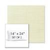 Picture of Linen Natural | Set of 2 | 14" x 24" Sunbrella Boxed Outdoor Throw Pillows with Premium Inserts
