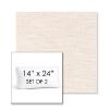 Picture of Litchfield Eggshell | Set of 2 | 14" x 24" Sunbrella Boxed Outdoor Throw Pillows with Premium Inserts