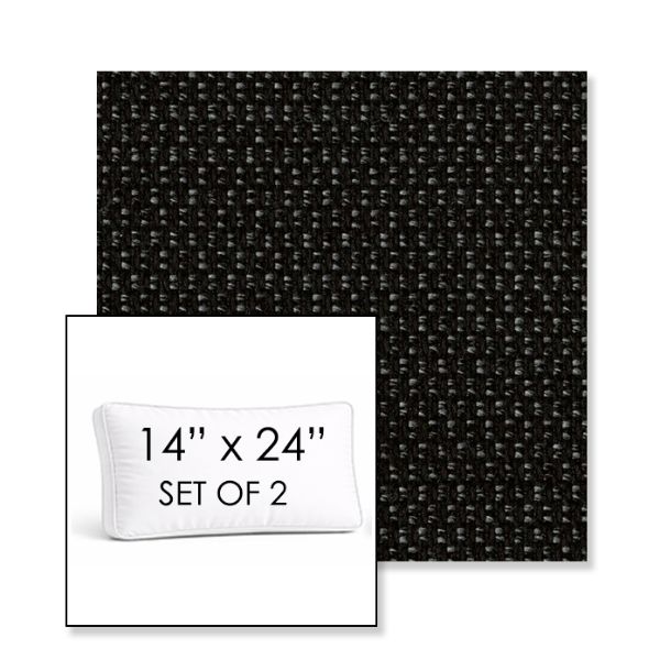 Picture of Lopi Baribal | Set of 2 | 14" x 24" Sunbrella Boxed Outdoor Throw Pillows with Premium Inserts
