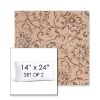 Picture of Martha Floral Dogwood | Set of 2 | 14" x 24" Sunbrella Boxed Outdoor Throw Pillows with Premium Inserts