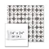 Picture of Midori Stone | Set of 2 | 14" x 24" Sunbrella Boxed Outdoor Throw Pillows with Premium Inserts