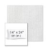 Picture of Momento Snow | Set of 2 | 14" x 24" Sunbrella Boxed Outdoor Throw Pillows with Premium Inserts