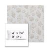 Picture of Nantucket Suntan | Set of 2 | 14" x 24" Sunbrella Boxed Outdoor Throw Pillows with Premium Inserts