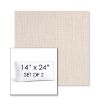 Picture of Nova Glimmer | Set of 2 | 14" x 24" Sunbrella Boxed Outdoor Throw Pillows with Premium Inserts