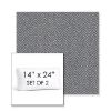 Picture of Odette Slate | Set of 2 | 14" x 24" Sunbrella Boxed Outdoor Throw Pillows with Premium Inserts