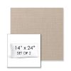 Picture of Play Oat | Set of 2 | 14" x 24" Sunbrella Boxed Outdoor Throw Pillows with Premium Inserts
