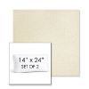 Picture of Posh Salt | Set of 2 | 14" x 24" Sunbrella Boxed Outdoor Throw Pillows with Premium Inserts