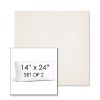 Picture of Posh Snow | Set of 2 | 14" x 24" Sunbrella Boxed Outdoor Throw Pillows with Premium Inserts