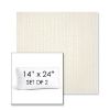 Picture of Proven Ivory | Set of 2 | 14" x 24" Sunbrella Boxed Outdoor Throw Pillows with Premium Inserts