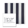 Picture of Relate Harbor | Set of 2 | 14" x 24" Sunbrella Boxed Outdoor Throw Pillows with Premium Inserts