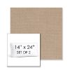 Picture of Remix Camel | Set of 2 | 14" x 24" Sunbrella Boxed Outdoor Throw Pillows with Premium Inserts