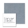Picture of Remix Denim | Set of 2 | 14" x 24" Sunbrella Boxed Outdoor Throw Pillows with Premium Inserts