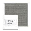 Picture of Shelter Surf | Set of 2 | 14" x 24" Sunbrella Boxed Outdoor Throw Pillows with Premium Inserts