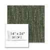 Picture of Slow Fern | Set of 2 | 14" x 24" Sunbrella Boxed Outdoor Throw Pillows with Premium Inserts