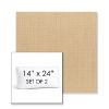 Picture of Willa Toast | Set of 2 | 14" x 24" Sunbrella Boxed Outdoor Throw Pillows with Premium Inserts
