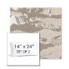 Picture of Yama Fuji | Set of 2 | 14" x 24" Sunbrella Boxed Outdoor Throw Pillows with Premium Inserts