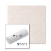 Picture of Abstraction Parchment | Set of 2 | 7" x 18" Sunbrella Outdoor Bolster Pillows with Premium Inserts