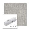 Picture of Adena Pebble | Set of 2 | 7" x 18" Sunbrella Outdoor Bolster Pillows with Premium Inserts