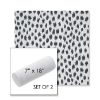 Picture of Agra Indigo | Set of 2 | 7" x 18" Sunbrella Outdoor Bolster Pillows with Premium Inserts