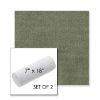 Picture of Ambrose Fern | Set of 2 | 7" x 18" Sunbrella Outdoor Bolster Pillows with Premium Inserts
