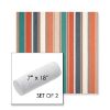 Picture of Ascend Punch | Set of 2 | 7" x 18" Sunbrella Outdoor Bolster Pillows with Premium Inserts