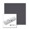 Picture of Canvas Ardoise | Set of 2 | 7" x 18" Sunbrella Outdoor Bolster Pillows with Premium Inserts