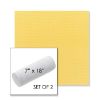 Picture of Canvas Buttercup | Set of 2 | 7" x 18" Sunbrella Outdoor Bolster Pillows with Premium Inserts
