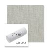 Picture of Canvas Granite | Set of 2 | 7" x 18" Sunbrella Outdoor Bolster Pillows with Premium Inserts