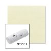 Picture of Canvas Natural | Set of 2 | 7" x 18" Sunbrella Outdoor Bolster Pillows with Premium Inserts