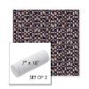 Picture of Carat Azurite | Set of 2 | 7" x 18" Sunbrella Outdoor Bolster Pillows with Premium Inserts