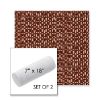 Picture of Carat Grenat | Set of 2 | 7" x 18" Sunbrella Outdoor Bolster Pillows with Premium Inserts