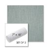 Picture of Cast Mist | Set of 2 | 7" x 18" Sunbrella Outdoor Bolster Pillows with Premium Inserts