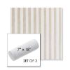 Picture of Costa Driftwood | Set of 2 | 7" x 18" Sunbrella Outdoor Bolster Pillows with Premium Inserts