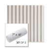 Picture of Costa Nickel | Set of 2 | 7" x 18" Sunbrella Outdoor Bolster Pillows with Premium Inserts