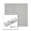 Picture of Embrace Pewter | Set of 2 | 7" x 18" Sunbrella Outdoor Bolster Pillows with Premium Inserts