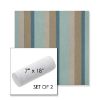 Picture of Gateway Mist | Set of 2 | 7" x 18" Sunbrella Outdoor Bolster Pillows with Premium Inserts