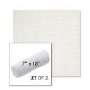 Picture of Idol Snow | Set of 2 | 7" x 18" Sunbrella Outdoor Bolster Pillows with Premium Inserts